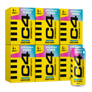 C4 Performance Energy Cosmic Rainbow Zero Sugar 500ml - Case of 24 (6 x 4 x 500ml)