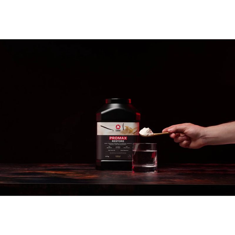 Maxinutrition Promax Restore Vanilla Whey Protein Powder 1.12kg