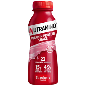 Nutramino Strawberry flavour Vitamin & Protein Shake 325ml
