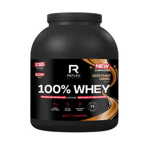 Reflex Nutrition Salted Peanut Caramel 100% Whey Protein Powder 2kg