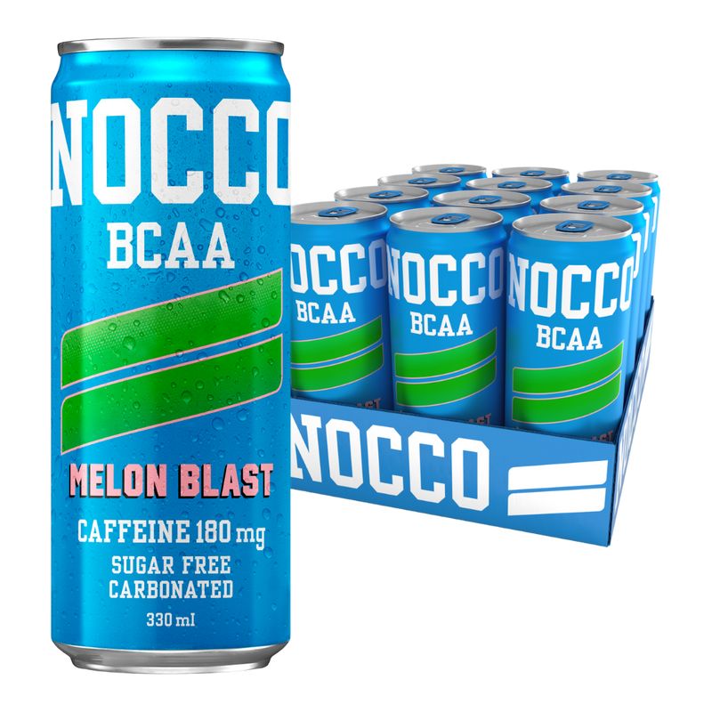 NOCCO Melon Blast Sugar-Free 330ml - Case of 12