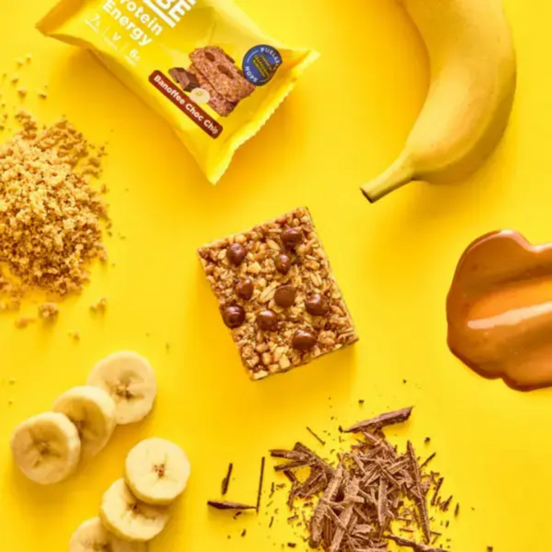 Tribe Protein Energy Banoffee Choc Chip bars 50g - Case of 12