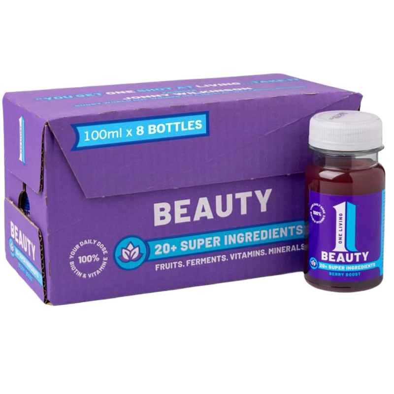 OneLiving Beauty Berry Boost Health Shots 100ml - Case of 8