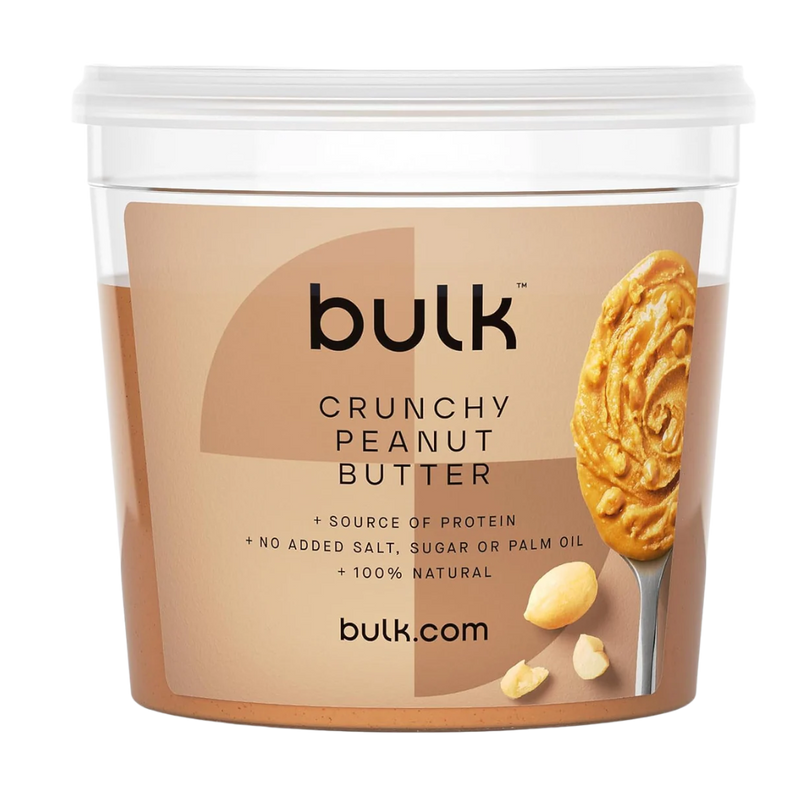 Bulk Crunchy Peanut Butter 1kg [Best Before: 21/02/2025]
