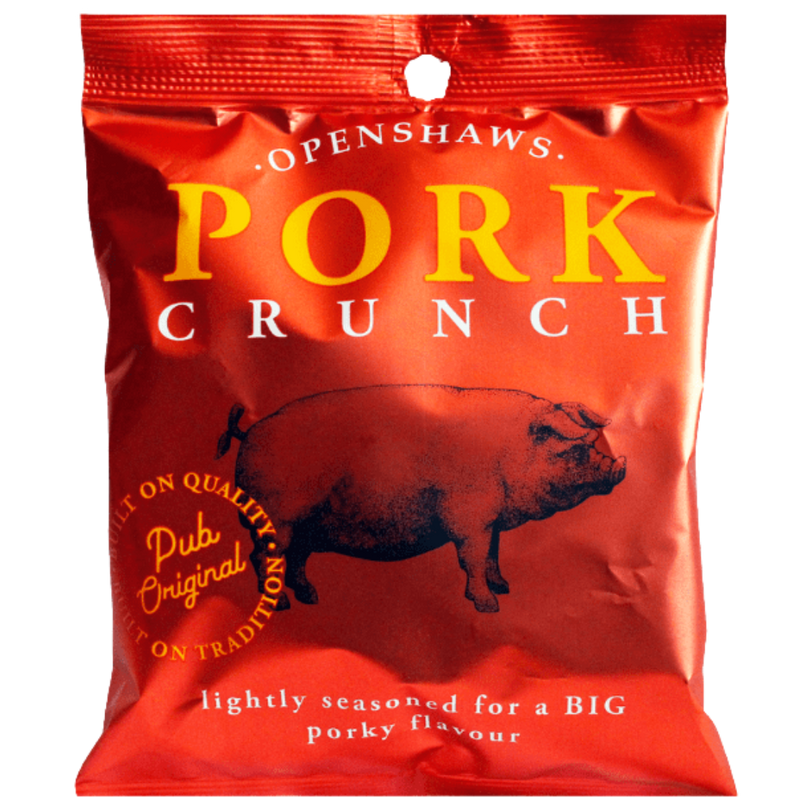 Openshaws Pork Crunch 20g - Case of 24 [Best Before: 11/04/2026]