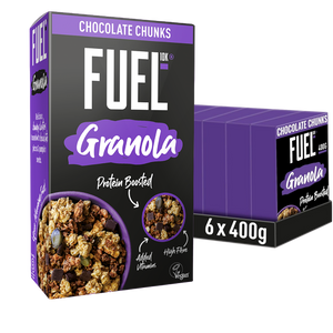 Fuel10k Chocolate Granola 400g - Case of 6