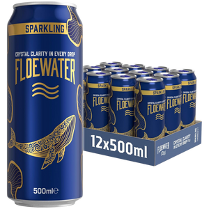 Floewater Ultrafiltered Sparkling Water 500ml - Case of 12 [Best Before: 06/11/2025]