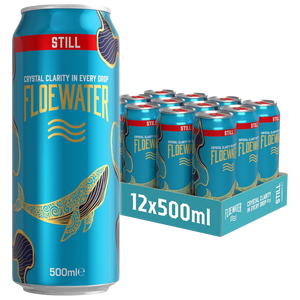 Floewater Ultrafiltered Still Water 500ml - Case of 12 [Best Before: 05/11/2025]