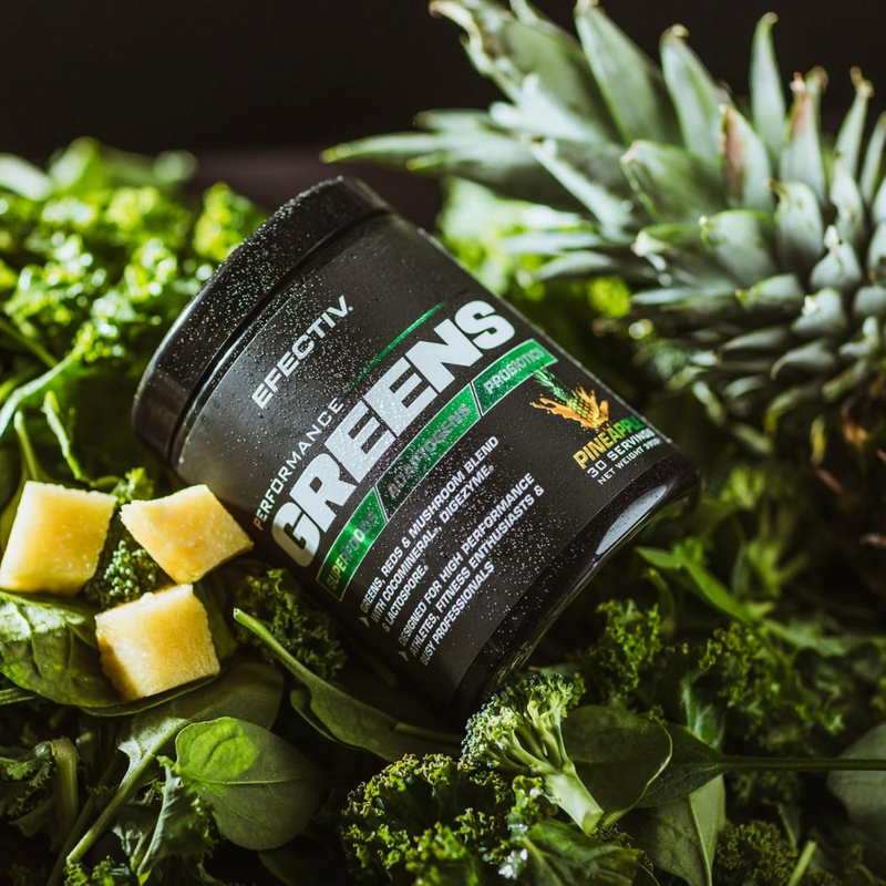 Efectiv Nutrition Performance Greens Pineapple 309g [Best Before: 30/11/2025]