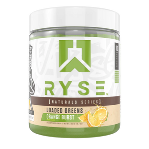 RYSE Loaded Greens Orange Burst 30 Servings [Best Before: 31/10/2025]