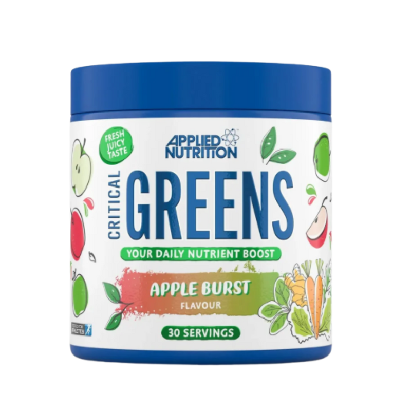 Applied Nutrition Critical Greens Apple Burst 150g [Best Before: 31/10/2025]