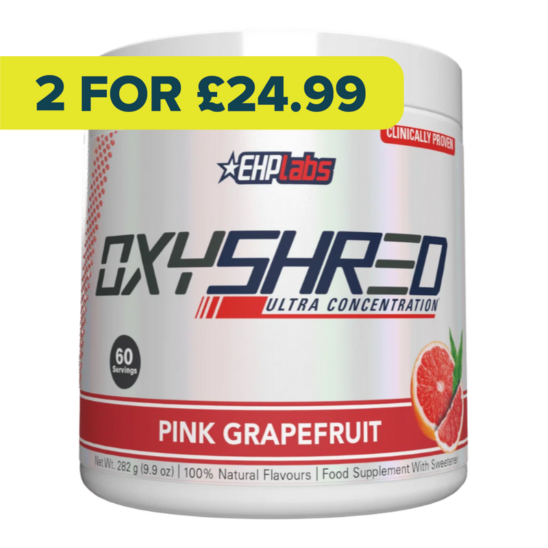 EHP Labs Oxyshred Ultra Concentration Pink Grapefruit 282g [Best Before: 01/09/2025]