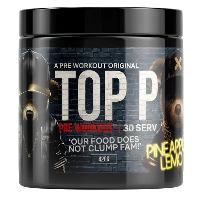 Top P Pineapple & Lemon Pre Workout 420g