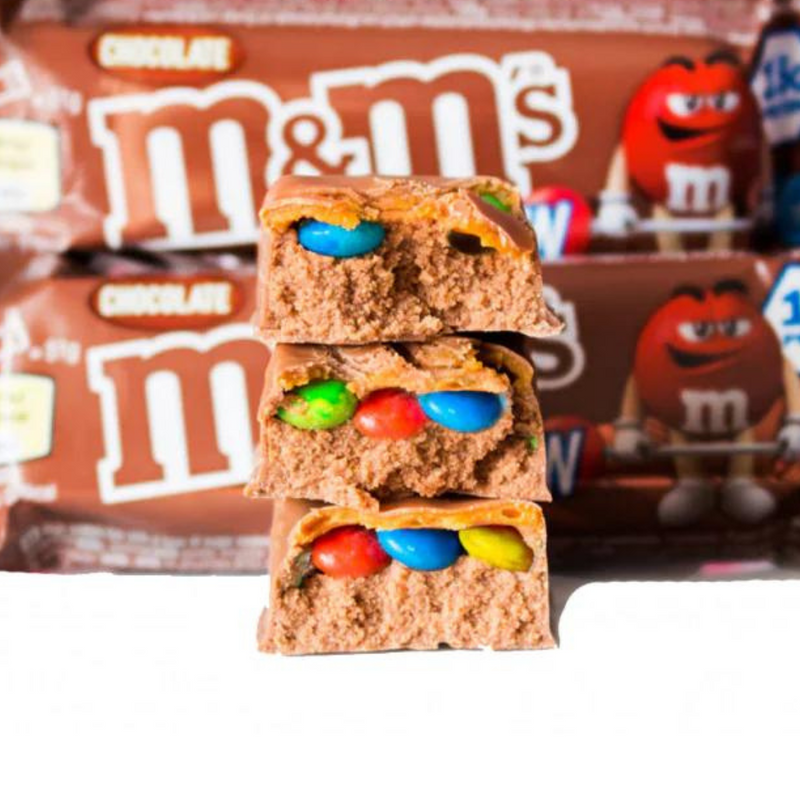 M&M's Chocolate Hi Protein Bar 51g - Case of 12 [Best Before: 24/10/2025]