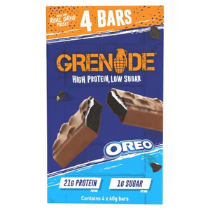 Grenade Oreo Flavour Protein Bar - 4 x 60g Multipack [Best Before: 31/10/2025]