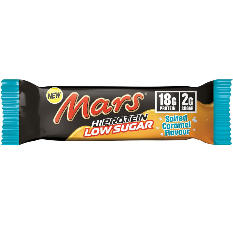 Mars Hi Protein Salted Caramel Flavour Chocolate Bar 57g - Case of 12 [Best Before: 28/11/2025]