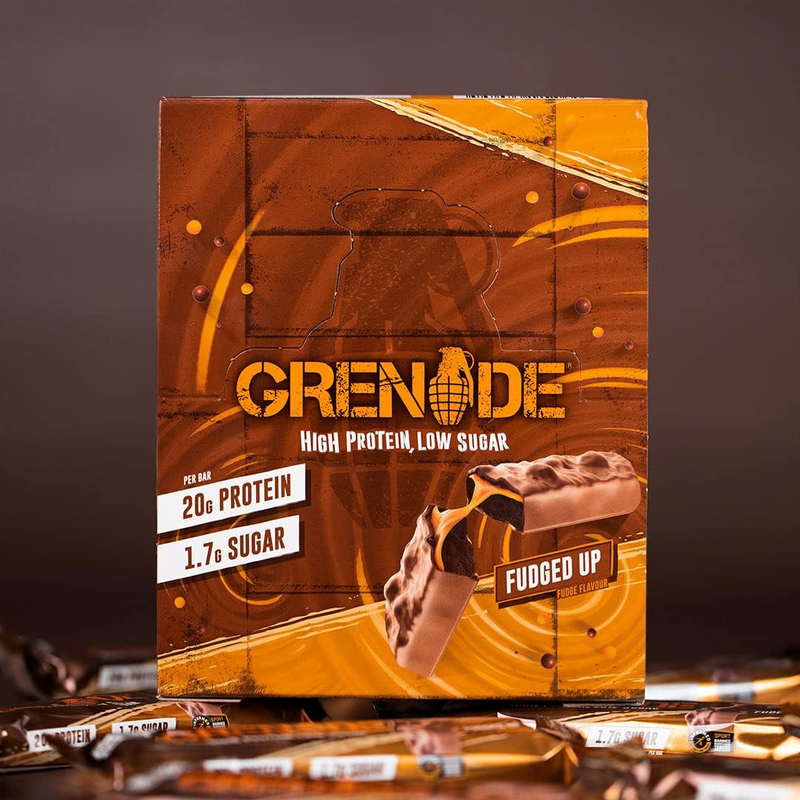 Grenade Fudged Up Protein Bar 60g - Case of 12