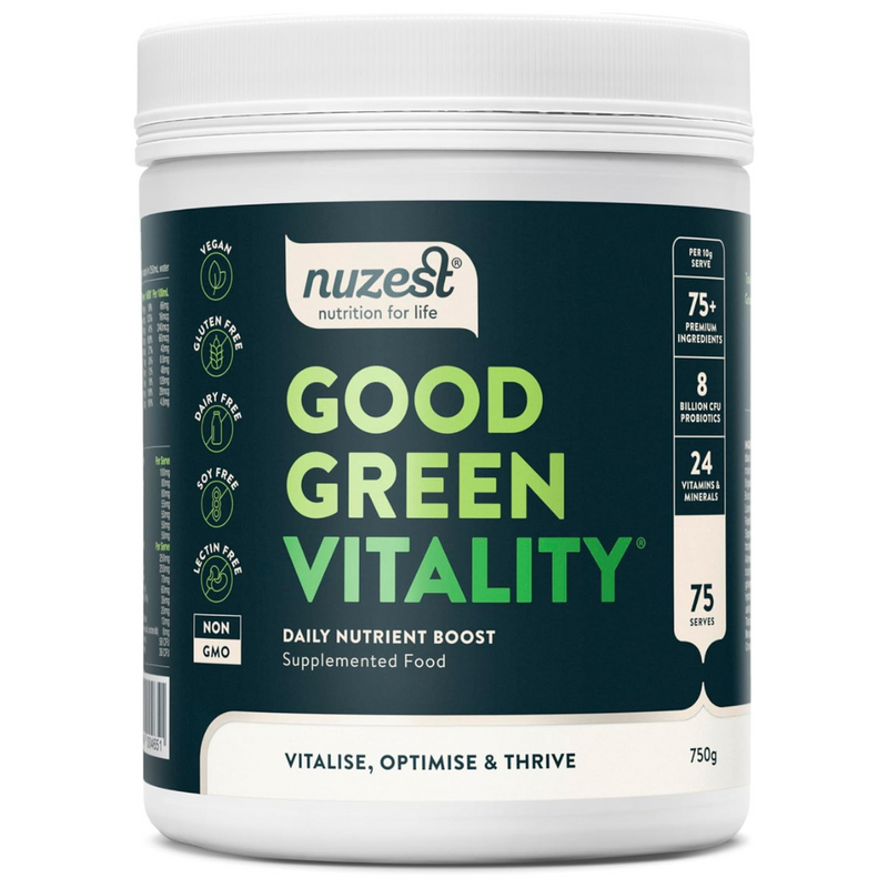 Nuzest Good Green Vitality Powder 750g [Best Before: 01/09/2025]