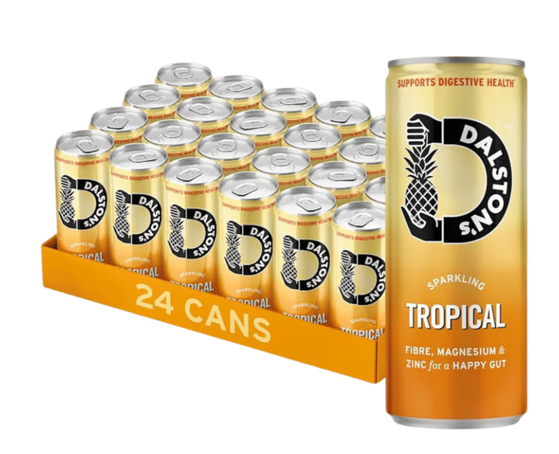 Dalston's Tropical Prebiotic Soda 250ml - Case of 24