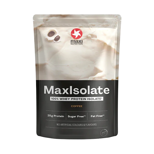 MaxiNutrition MaxIsolate Whey Protein Isolate Powder Coffee Flavour 1kg