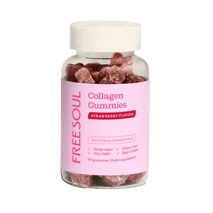 Free Soul Collagen Gummies Strawberry (60 Gummies)