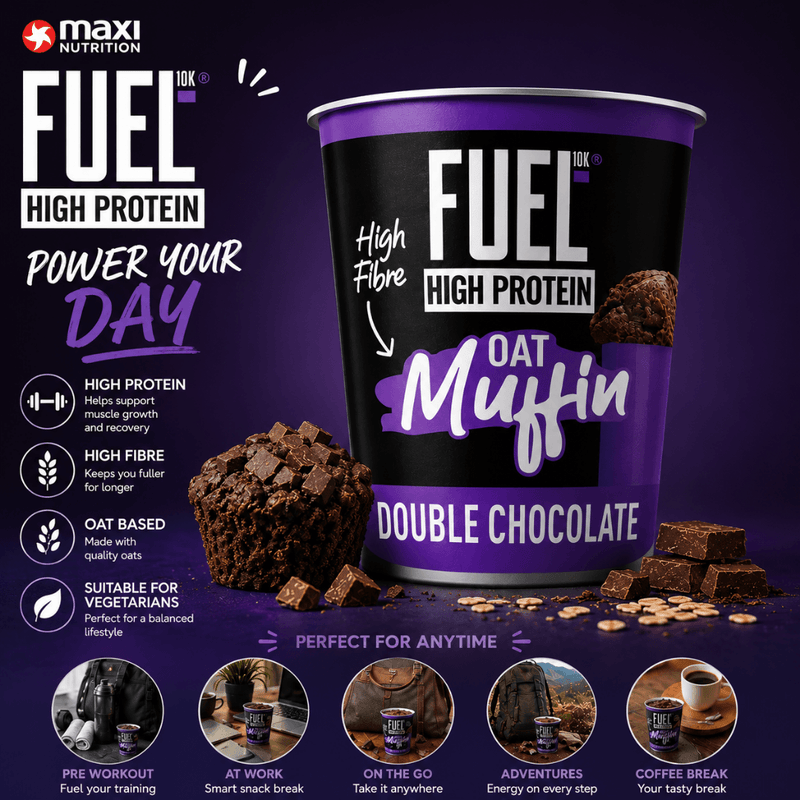 Fuel10k High Protein Chocolate Muffin Pot 52g - Case of 8