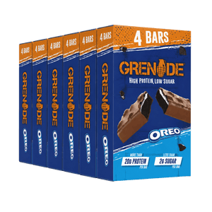 Grenade Protein Bars Oreo Bars 4pk x 60g - Case of 6