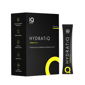 HYDRATiQ HYDRATiQ Electrolytes with Nootropics Tropical Flavour - Case of 20