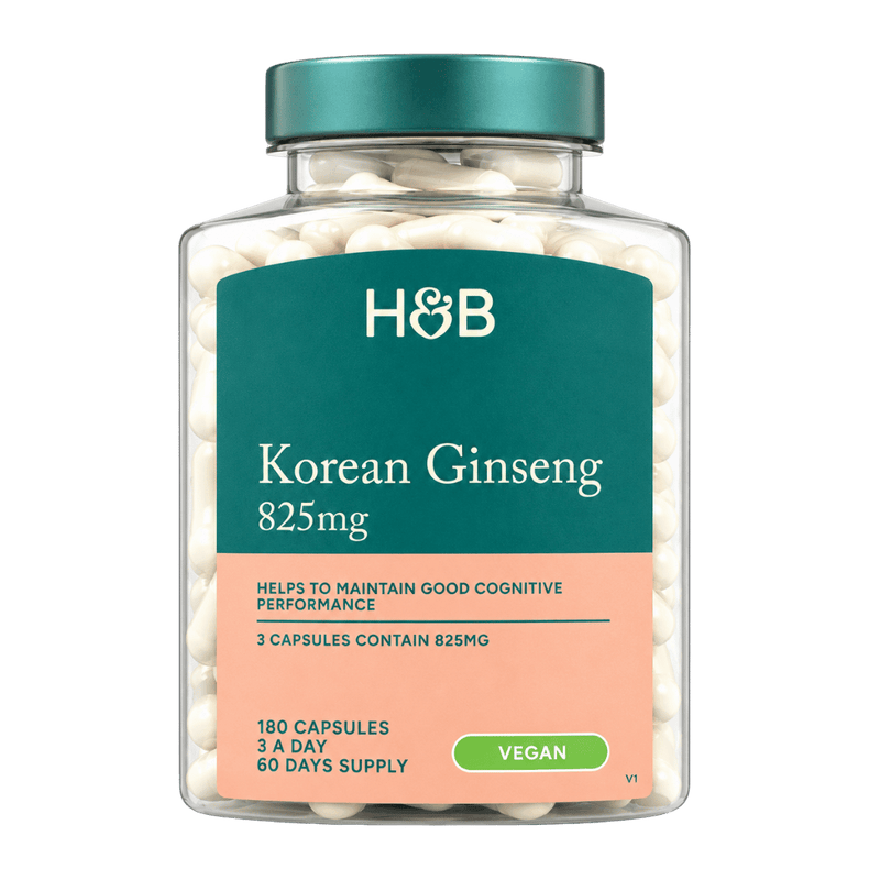 Holland & Barrett Korean Ginseng 180 Capsules