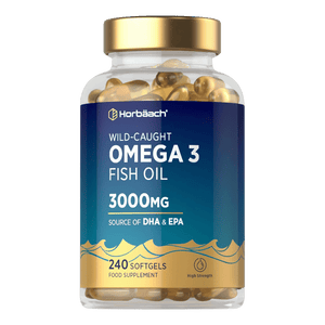 Horbaach Omega 3 Fish 3000mg 240 Softgels
