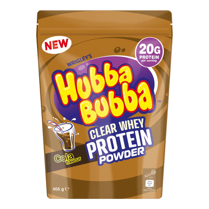 Hubba Bubba Cola flavour Clear Whey Protein Powder 405g [Best Before: 03/05/2025]