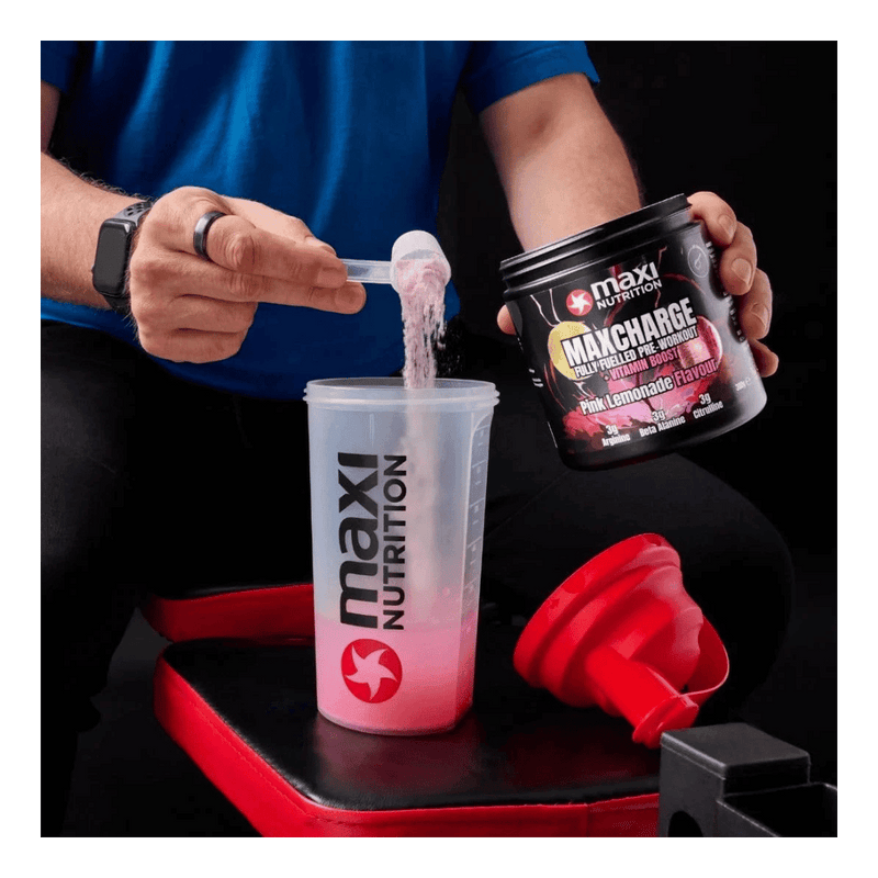 Maxinutrition MaxCharge Pink Lemonade Pre-Workout 300g