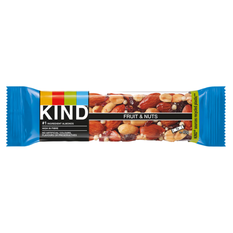 KIND Fruit & Nuts bar 40g - Case of 12 [Best Before: 26/09/2025]