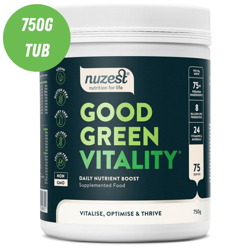 Nuzest Good Green Vitality Powder 750g [Best Before: 01/09/2025]