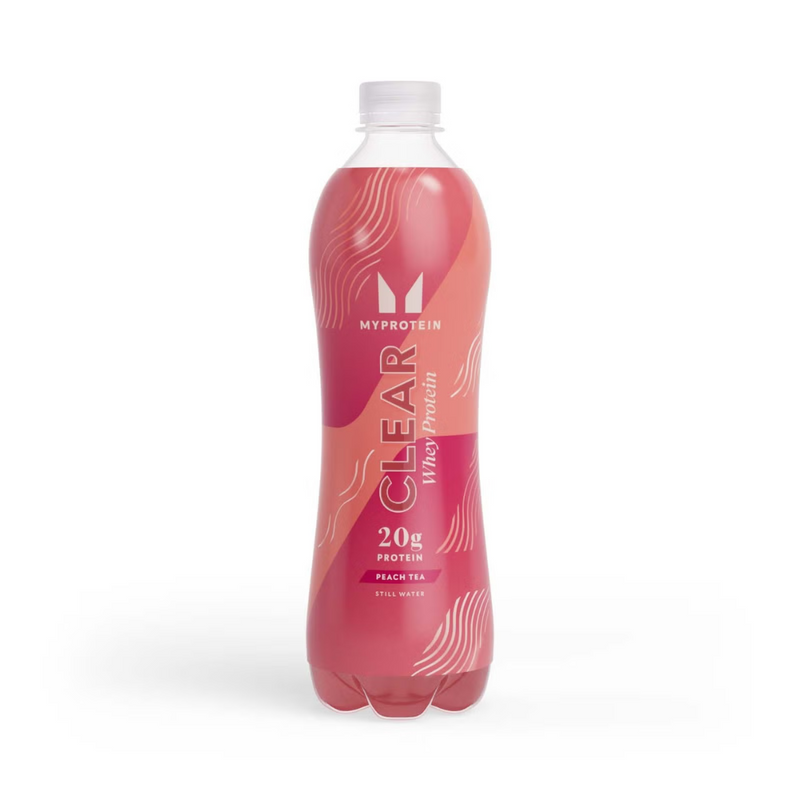 MyProtein Peach Tea flavour Clear Whey Protein Drink 500ml - Case of 6 [Best Before: 04/02/2025]