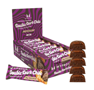 MyProtein Delicious Protein Bar Double Dark Chocolate 65g - Case of 12