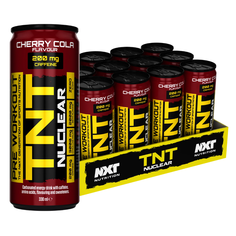 NXT Nutrition TNT Nuclear Cherry Cola 330ml - Case of 12