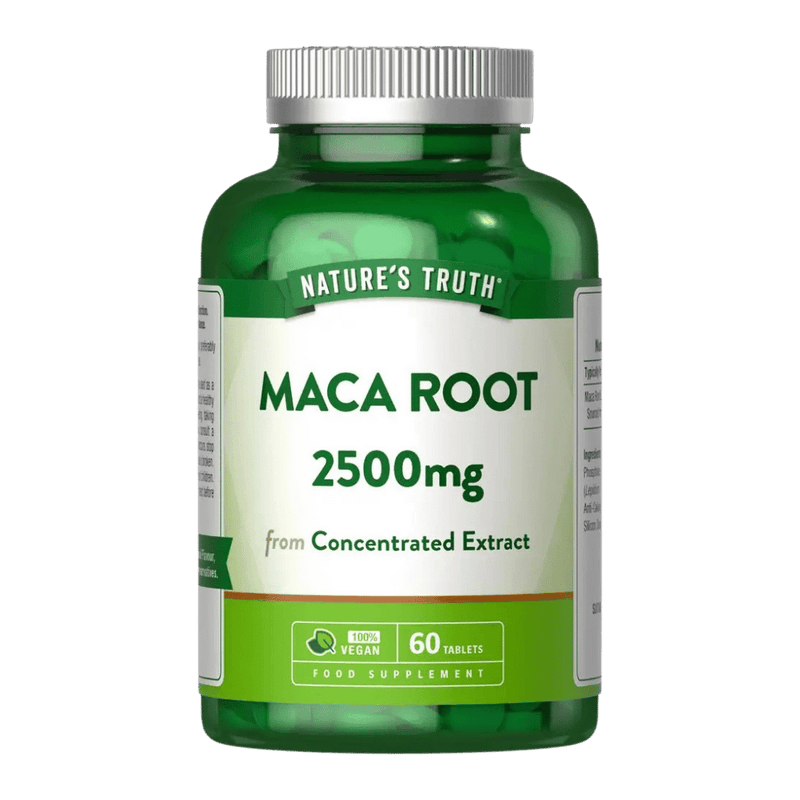 Nature's Truth Maca Root 2500mg 60 Vegan Tablets