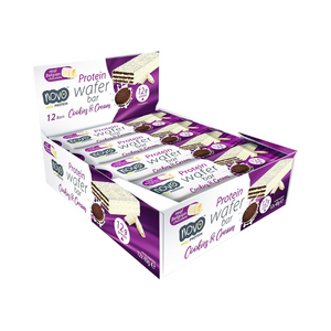 Novo Cookies & Cream High Protein Wafers 40g - Case of 12