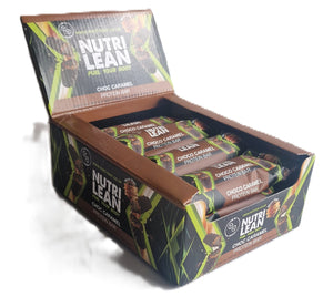 Nutrilean Choco Caramel Protein bar 60g - Case of 12 [Best Before: 30/11/2025]