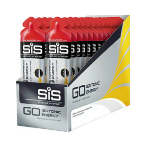 SIS Science In Sport GO Isotonic Energy Gel Pink Grapefruit 60ml - Case of 30 [Best Before: 30/06/2026]