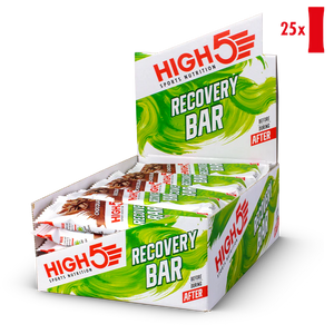 High5 Sports Nutrition Chocolate Recovery bar 50g - Case of 25 [Best Before: 10/04/2025]