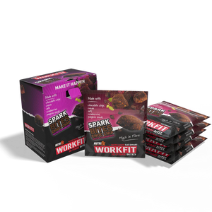 NutriFX Workfit Chocolate Chip with Cranberry Spark Bites (5 x 50g multipack) [Best Before: 03/12/2025]