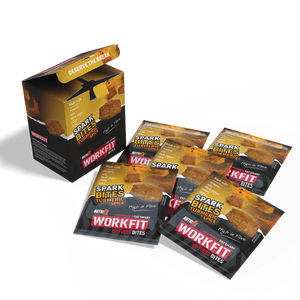 NutriFX Workfit Turmeric Spice Spark Bites (5 x 50g multipack) [Best Before: 03/12/2025]