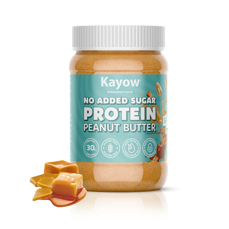 Kayow Protein Peanut Butter Variety bundle - 3 x 350g jars [Best Before: 05/06/2026]