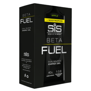 SiS BETA Fuel + Nootropics Energy Gel Apple 60ml 6 Pack