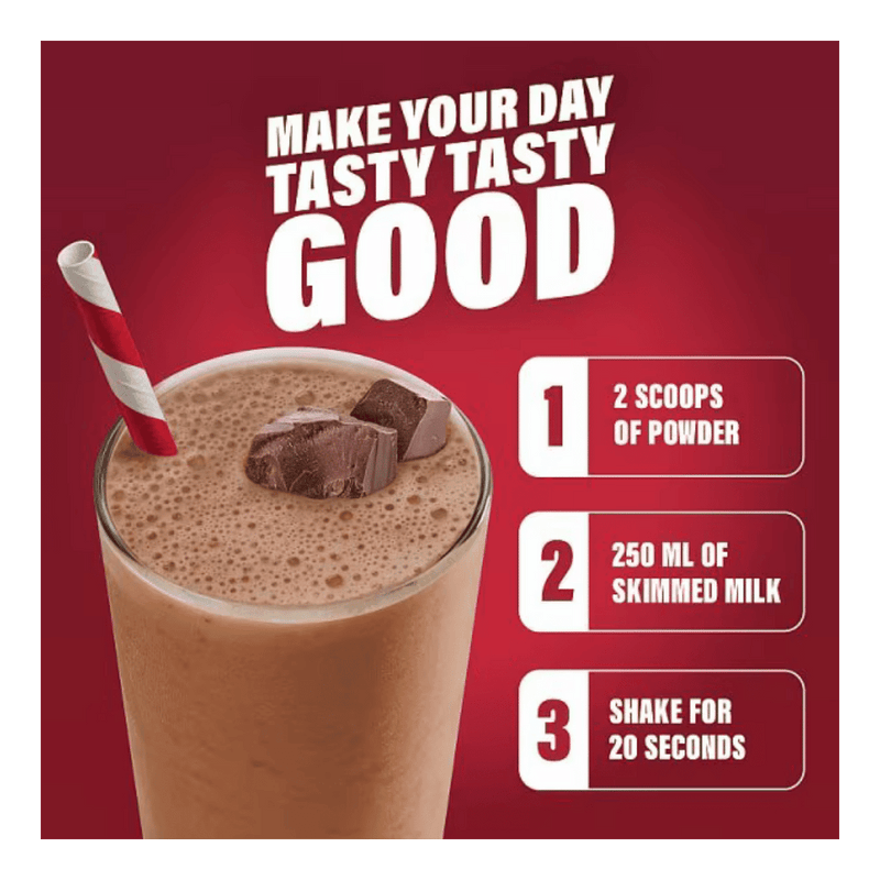SlimFast Chocolate Flavour Meal Replacement Shake Powder 375g