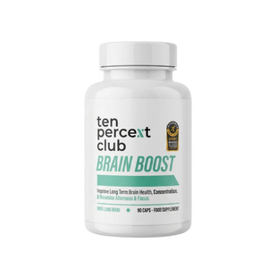 The Ten Percent Club Brain Boost 90 Capsules