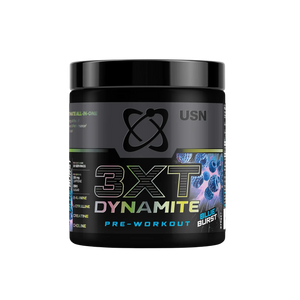 USN 3XT Dynamite  High-Performance Pre-Workout  BLUE RASPBERRY -  375g