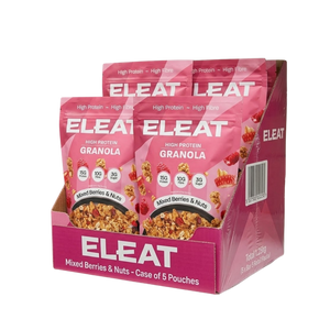 ELEAT Mixed Berries Protein Granola 300g - Case of 5 [Best Before: 18/02/2026]